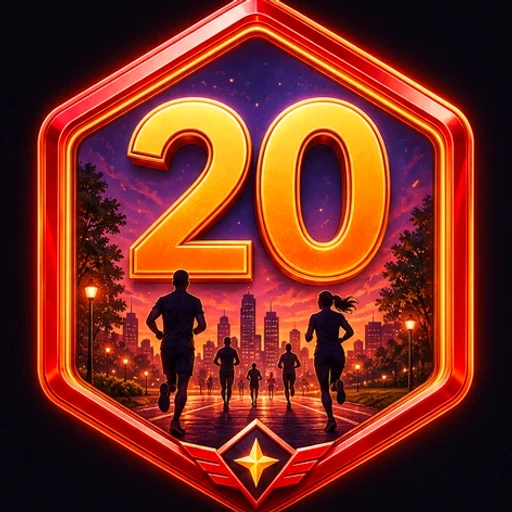 20 пробежек