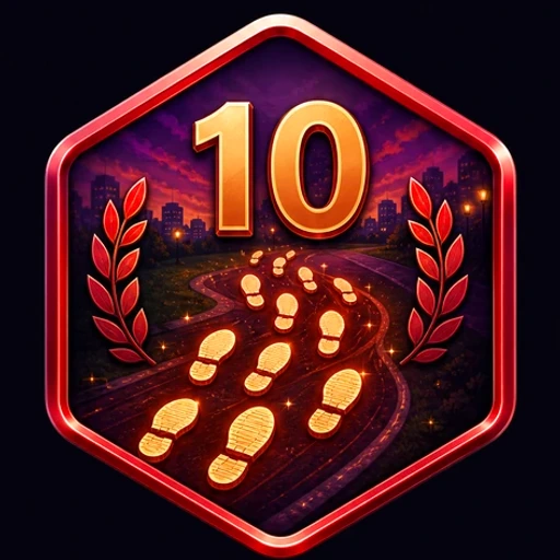 10 пробежек